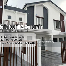 Setia Ecohill 2 @ Azolla Double Storey Terrace 3r3b, Below Market