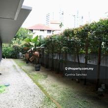Ground floor unit comes with a spacious private garden