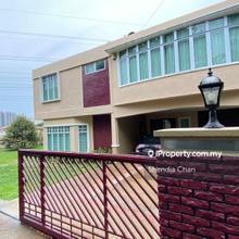 Two-storey bungalow on high land