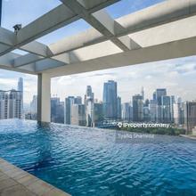 Triplex Penthouse Facing KLCC Park For Rent