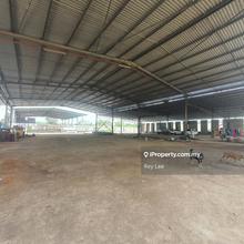 Open Shed Land with fencing, Jalan Seelong, Senai