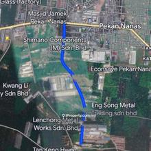 Zoning Industrial, Agriculture Land - Jalan Sungai Burung, Pekan Nanas