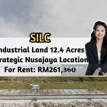 Silc Industrial Land, 12.4 Acres, Strategic Location, Rectangle Size