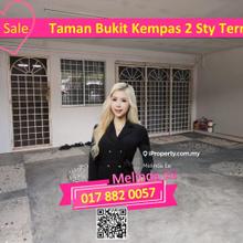Johor Bahru Taman Bukit Kempas Beautiful 2 Storey Terrace Unblock View