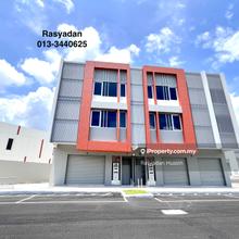 2 unit side by side semi d shoplot 3 storey uni square nilai