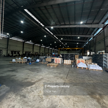 Nusa Cemerlang detached factory with extra built up 