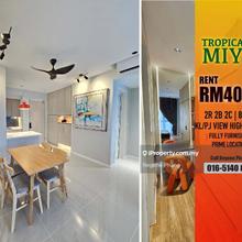 Brand New Fully Furnished & Prime Location Tropicana Miyu for Rent