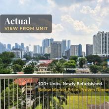 Over 100 newly refurbished units below market price