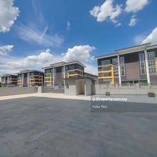 Etp Kiip Jenjarom, Brand New 3 storey semi-d corner factory for sale