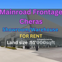 Commercial Showroom / Detached Warehouse for rent in cheras balakong.