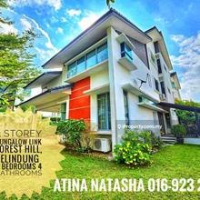 Renovated! 3 Storey Bungalow Link Forest & Hill Pelindung