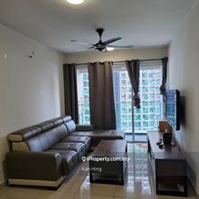 Maxim Cheras full furnished, near MRT connaught, univercity ucsi shop 