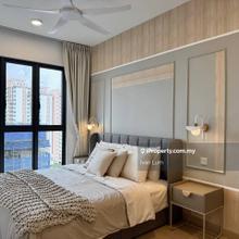 Full furnish id design unit in kuchai sentral residence for rent