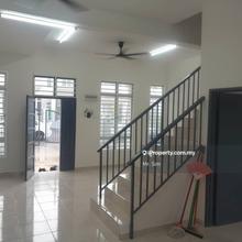 A double storey intermediate terrace house