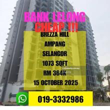 Bank Lelong Brezza Hill Residence Ampang Selangor