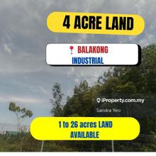 4 acre Prime land in Cheras facing main road 