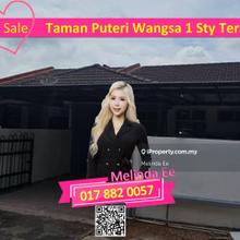Ulu Tiram Taman Puteri Wangsa Beautiful 1 Storey Terrace 3bed