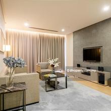 Freehold new condo, near KL city center, partial furnish, nearby MRT