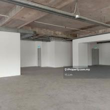 Bare unit @ UOA Business Park For Rent, Link Bridge to LRT/KTM 