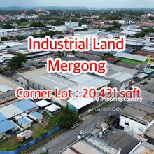 Facing Road, Corner, Industrial Land Mergong Alor Setar, For Sale
