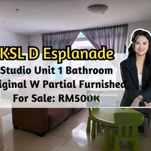 Ksl D Esplanade, Studio Unit, Original Unit With Partial Furnished