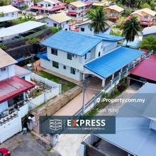 Partially Furnished Double Storey Semi Detached at Lopeng, Miri