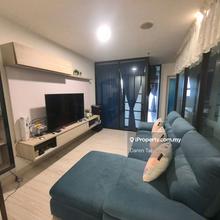 Freehold fully furnished below market value duplex for sale at rm645k