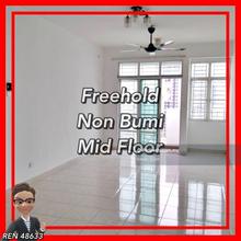 Freehold / Non Bumi / Mid Floor
