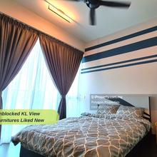 The Leafz Sg Besi, Rent near MRT, Bukit Jalil, Sri Petaling, KLCC view