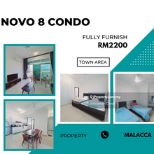 Sea View unit Fully Furnish Nice Facilities Pool Novo 8 Condo Bachang