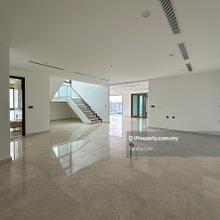 Unique duplex unit with great bangsar unblocked view and private pool