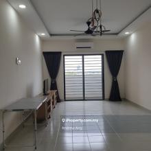 Full Furnished Seruling Apartment 1000sqf 3r2b,Bukit Raja, Klang