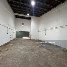 Kajang Utama, Adjoining 1.5 storey Terrace Factory 25x80