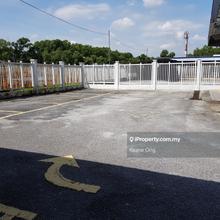 Corner semi d with additional industrial land