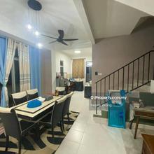 Freehold full loan 2.5 storey end lot at pulai mutiara skudai
