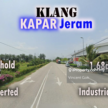 Freehold 1.68acre Converted Industrial Land Jeram Kapar klang