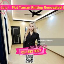 Masai Flat Taman Rinting Renovated 3bed Rm500 Can Buy