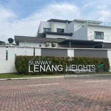 Sunway Lenang Heights 3 Storey Semi-D Original Brand New Unblock View