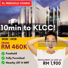 Fully Furnish, 6 min to TRX & Sunway Velocity, Shuttle bus to LRT/MRT