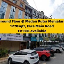 Medan Putra Menjalara, Face Main Road, High Populations