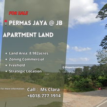 Permas Jaya 8.982acres Apartment Land for Sale