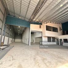 Taman Perindustrian Desa Plentong - 1.5 Storey Semi-D Factory for Rent