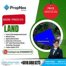 Kuching, 10th Mile Penrissen Road Land For Sale 