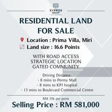Residential Land at Prima Villa, Miri