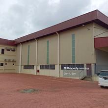 For Rent Detached Factory Warehouse In Rawang, Selangor 