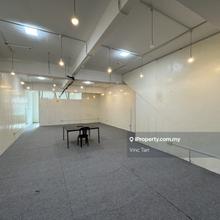 A partial renovated unit at Merlimau Point 