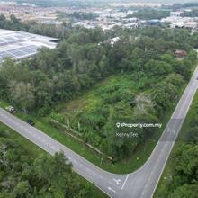 Corner lot industrial land for sale