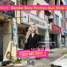 Masai Bandar Baru Permas Jaya Nice 3 Storey Shop Office (Gf)