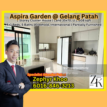 Aspira Garden @ Gelang Patah Double Storey Cluster House For Sale