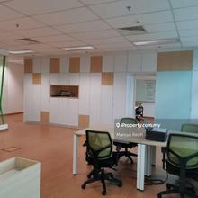 Q Sentral Kl sentral office Msc status , 1367sf , renovated